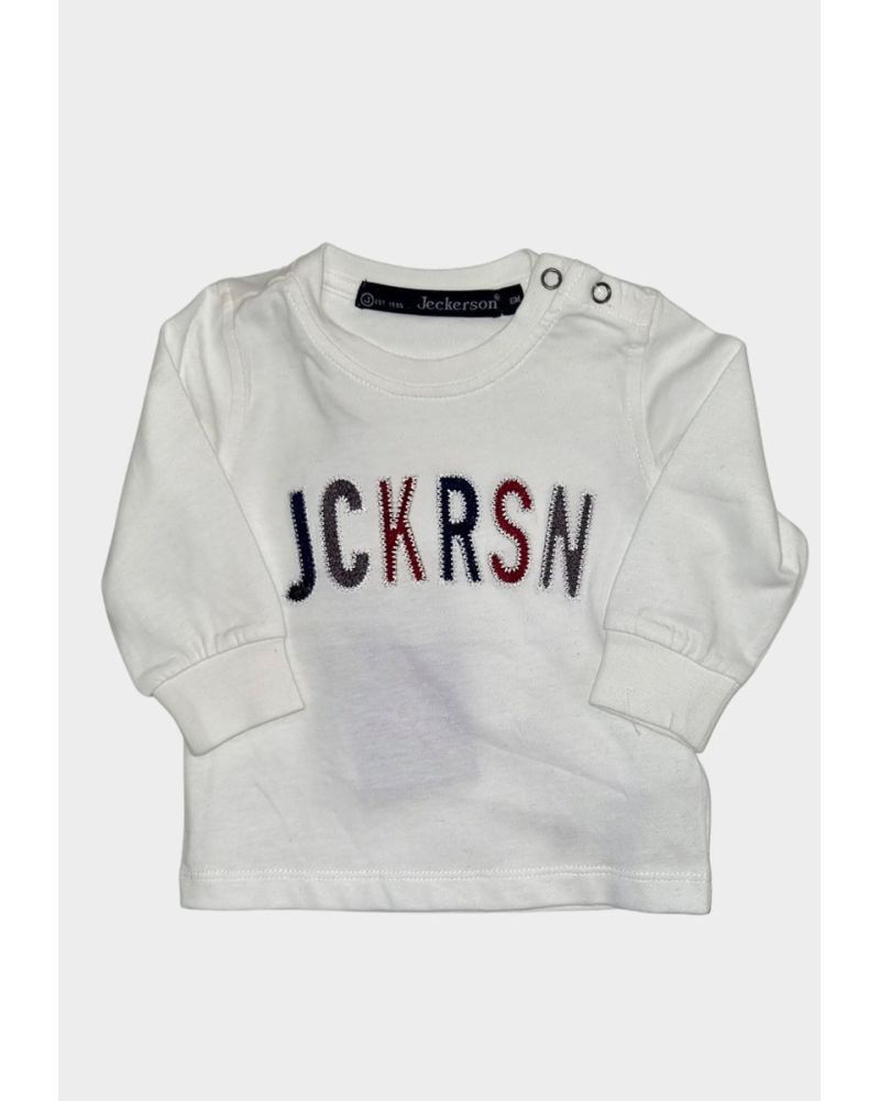 T-shirt Jeckerson Bimbo Bianco - Autunno/Inverno