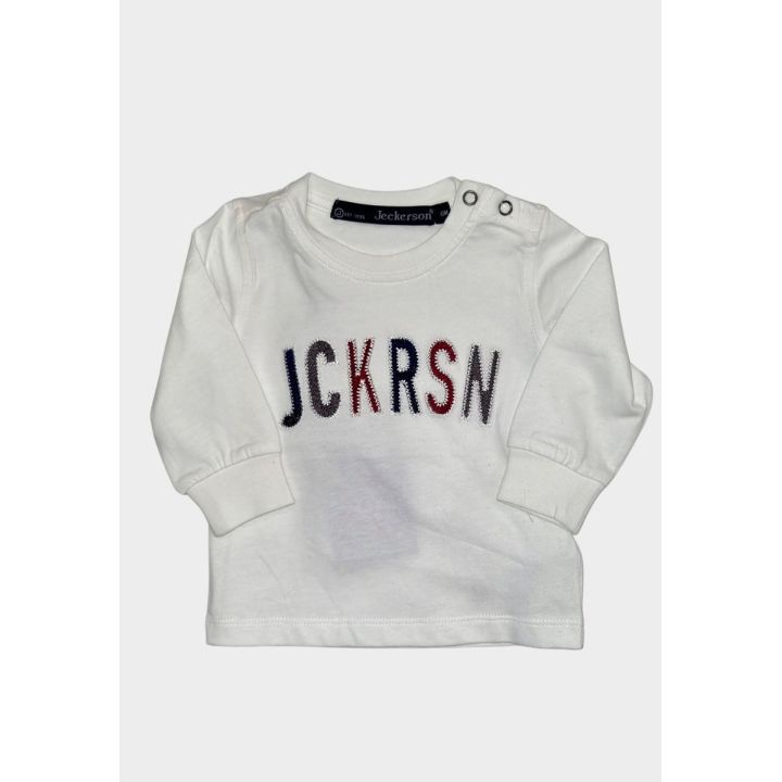 T-shirt Jeckerson Bimbo Bianco - Autunno/Inverno