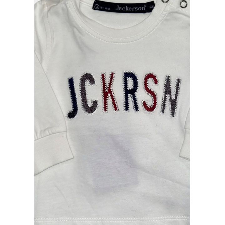 T-shirt Jeckerson Bimbo Bianco - Autunno/Inverno