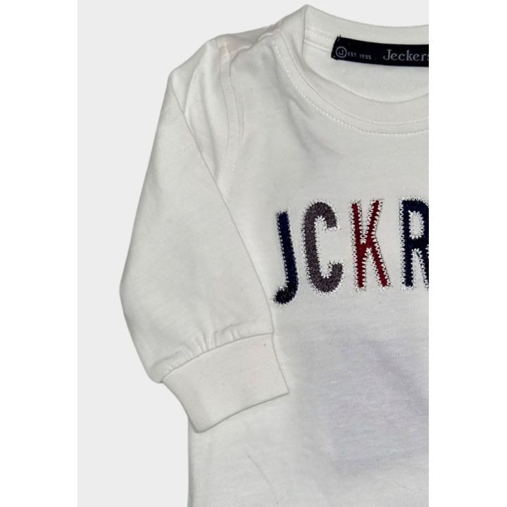 T-shirt Jeckerson Bimbo Bianco - Autunno/Inverno