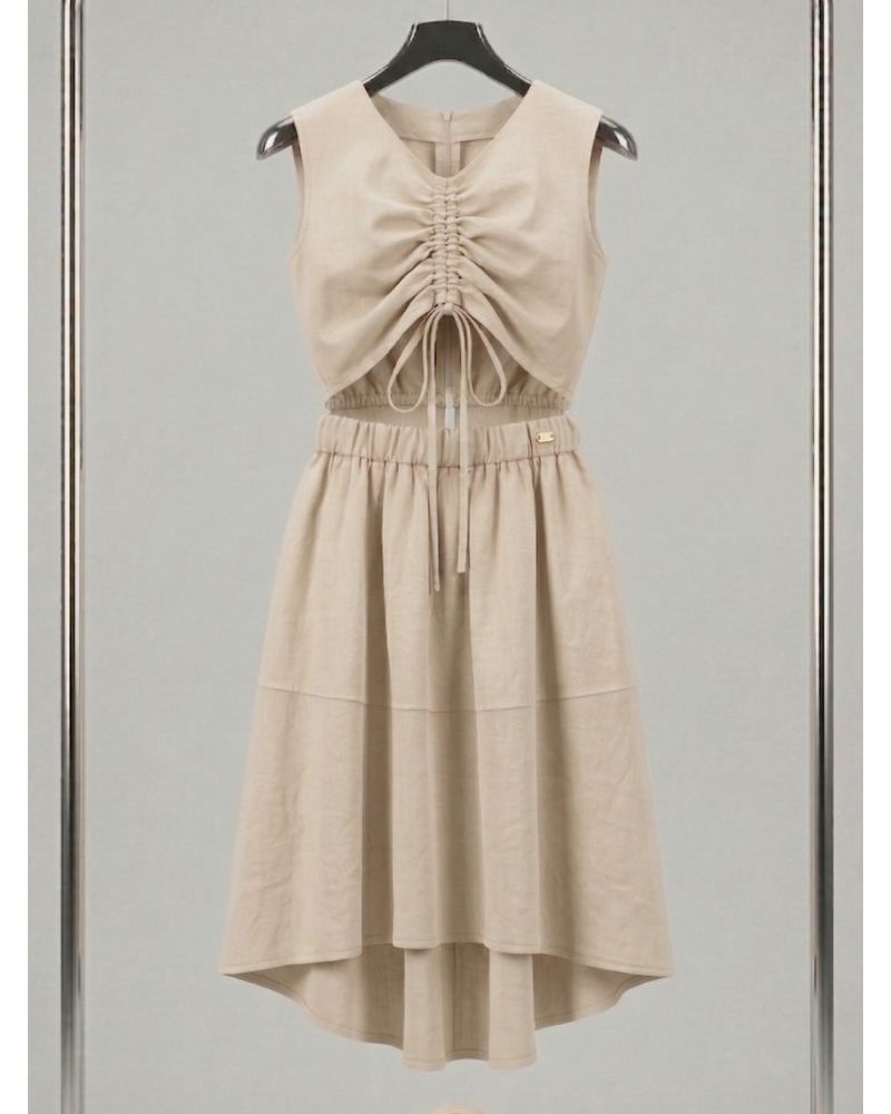 Abito FUN&FUN Bambine e ragazze Beige - Primavera/Estate