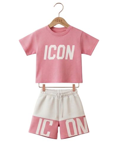 Completo ICON Bimba Rosa - Primavera/Estate