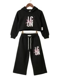 Tuta ICON Bimba Nero - Primavera/Estate