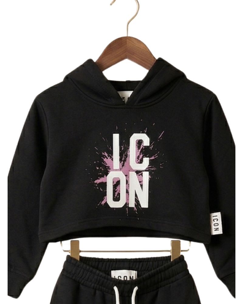 Tuta ICON Bimba Nero - Primavera/Estate