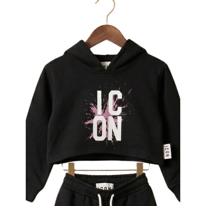 Tuta ICON Bimba Nero - Primavera/Estate