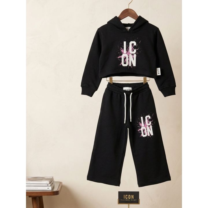 Tuta ICON Bimba Nero - Primavera/Estate
