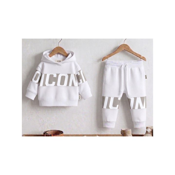 Tuta Icon Bianco Bimbo | Tamaiti