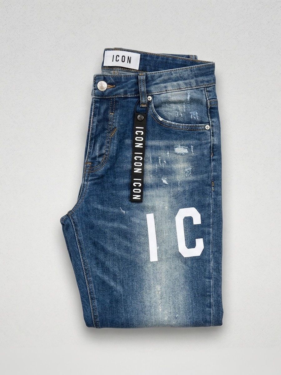 Jeans ICON Bambini e ragazzi Blu - Continuativa