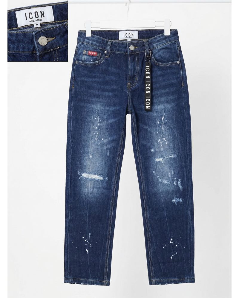 Jeans ICON Bambini e ragazzi Blu - Continuativa