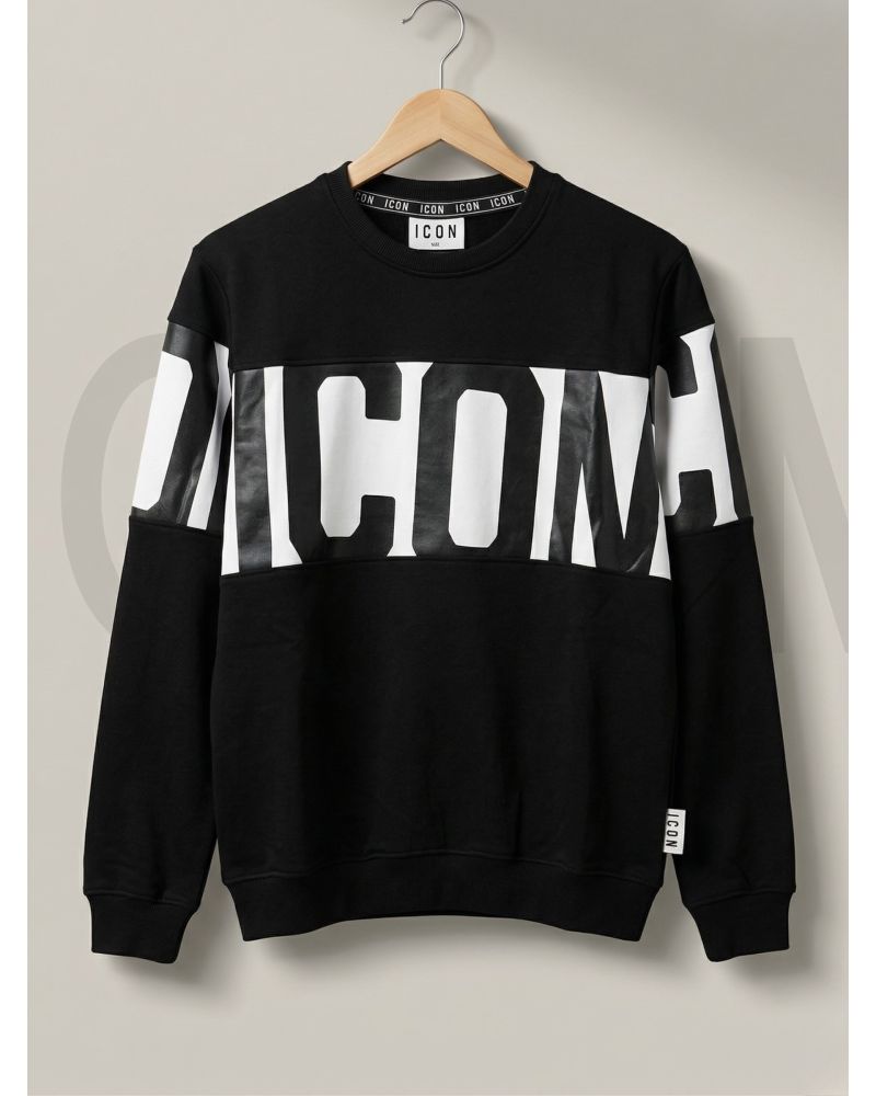 Felpa ICON Bambini e ragazzi Nero - Primavera/Estate