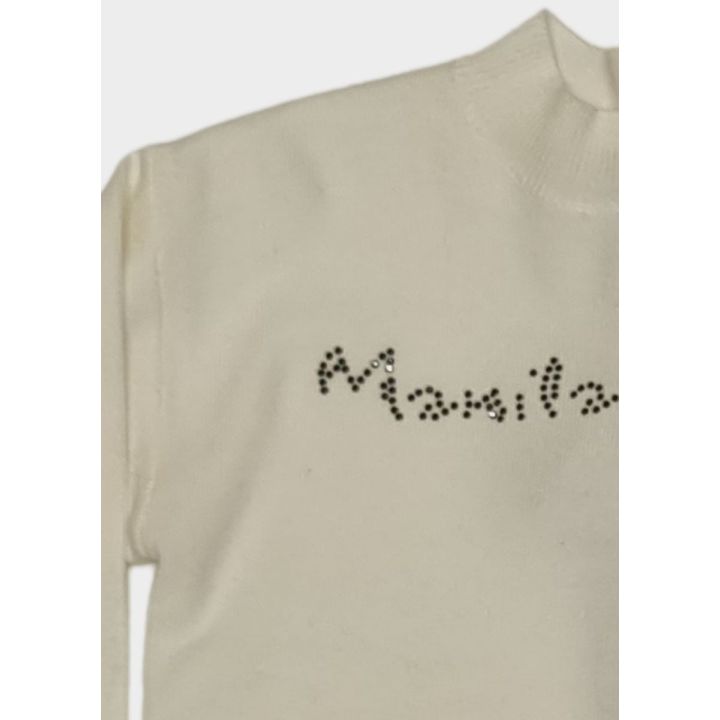 Maglia Manila Grace Bambine e ragazze Bianco - Autunno/Inverno