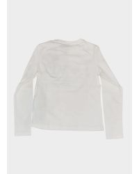 T-shirt Manila Grace Bambine e ragazze Bianco - Autunno/Inverno