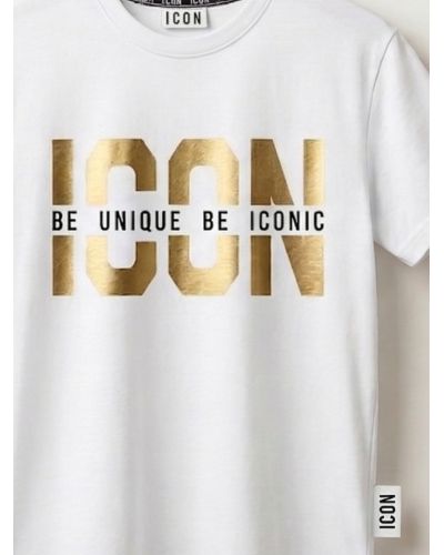 T-shirt ICON Bambini e ragazzi Bianco - Primavera/Estate