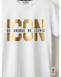 T-shirt ICON Bambini e ragazzi Bianco - Primavera/Estate