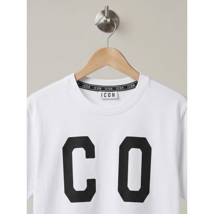 T-shirt Icon Bianco Bambini E Ragazzi | Tamaiti