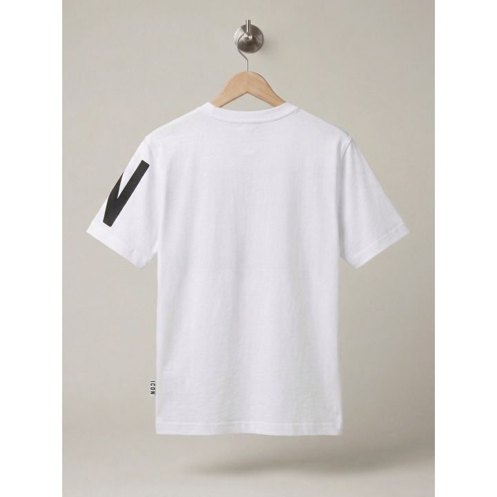 T-shirt Icon Bianco Bambini E Ragazzi | Tamaiti