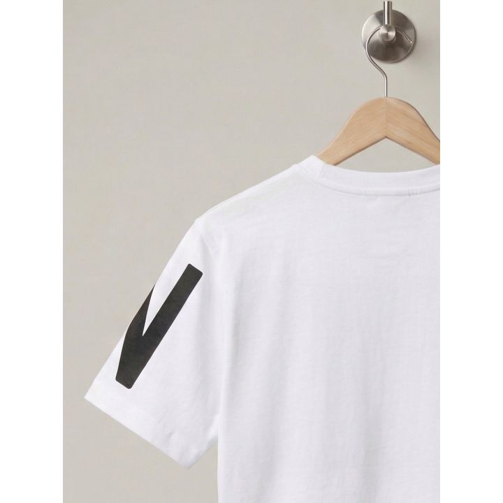 T-shirt Icon Bianco Bambini E Ragazzi | Tamaiti