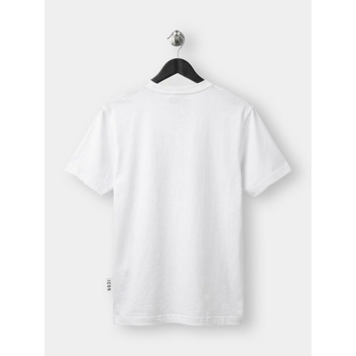 Retro liscio della t-shirt ICON bianca da ragazzo