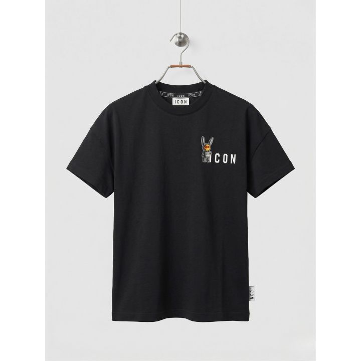 T-shirt ICON Bambini e ragazzi Nero - Primavera/Estate