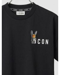 T-shirt ICON Bambini e ragazzi Nero - Primavera/Estate