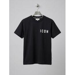 T-shirt Icon Nero Bambini E Ragazzi | Tamaiti