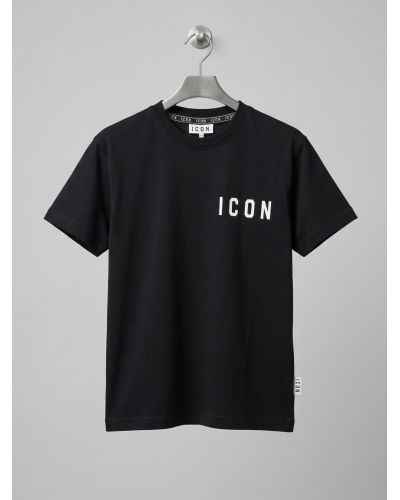 T-shirt ICON Bambini e ragazzi Nero - Primavera/Estate