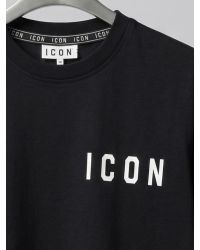 T-shirt ICON Bambini e ragazzi Nero - Primavera/Estate