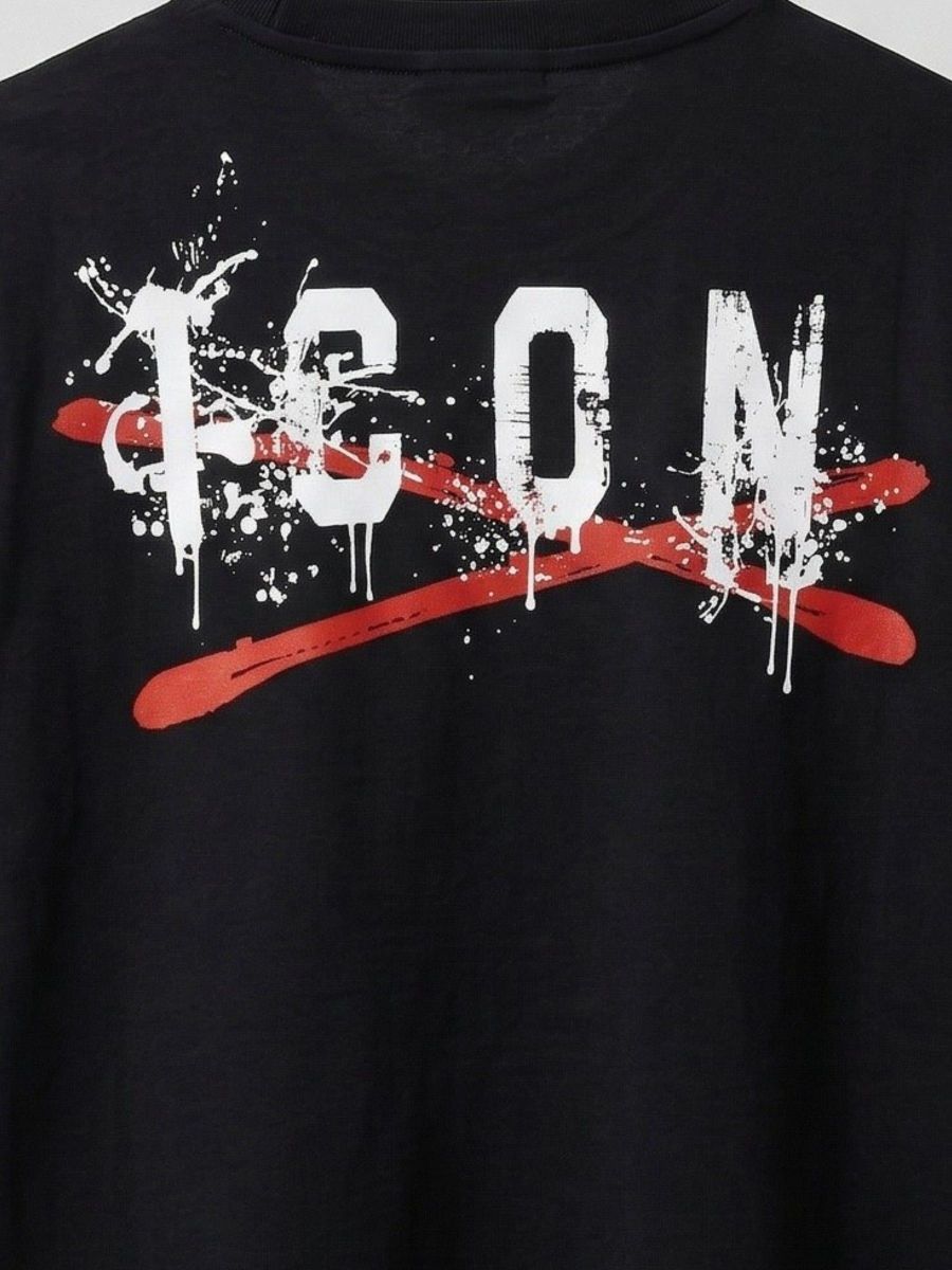 T-shirt ICON Bambini e ragazzi Nero - Primavera/Estate