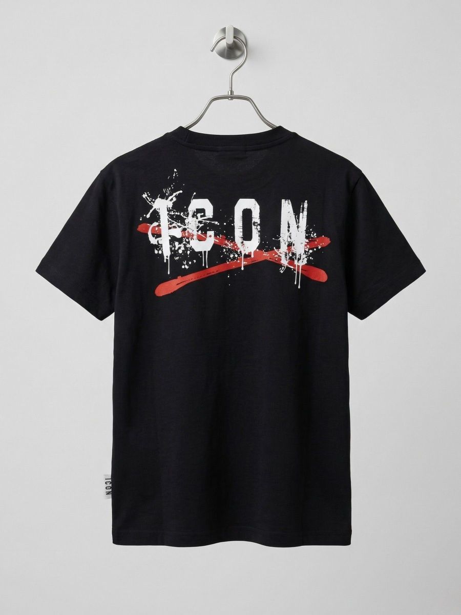 T-shirt ICON Bambini e ragazzi Nero - Primavera/Estate