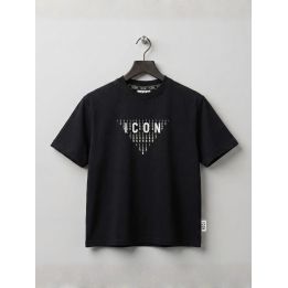T-shirt Icon Nero Bambini E Ragazzi | Tamaiti