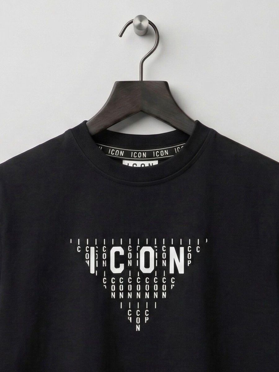 T-shirt ICON Bambini e ragazzi Nero - Primavera/Estate