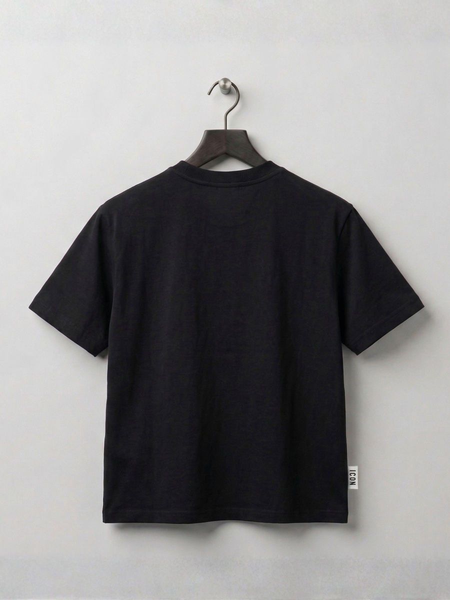T-shirt ICON Bambini e ragazzi Nero - Primavera/Estate
