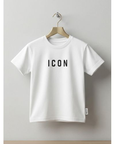 T-shirt ICON Bambini e ragazzi Bianco - Primavera/Estate
