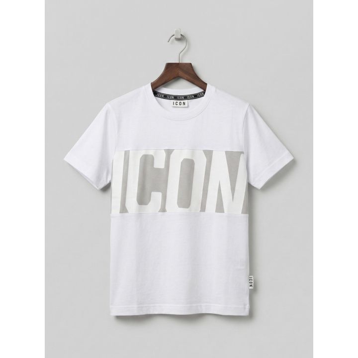 T-shirt Icon Bianco Bambini E Ragazzi | Tamaiti