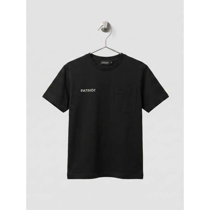 T-shirt Patriot Nero Bambini E Ragazzi | Tamaiti