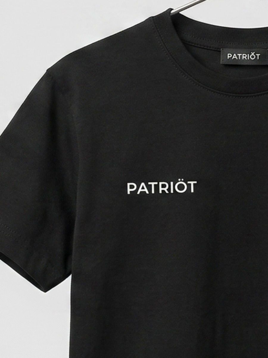 T-shirt Patriot Bambini e ragazzi Nero - Primavera/Estate