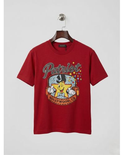 T-shirt Patriot Bambini e ragazzi Rosso - Primavera/Estate