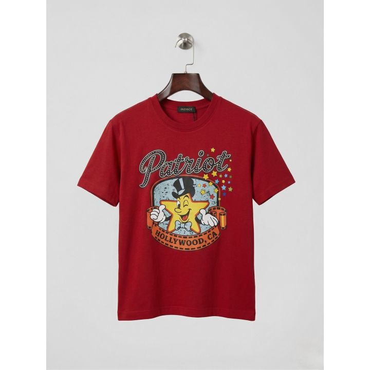 T-shirt Patriot Bambini e ragazzi Rosso - Primavera/Estate