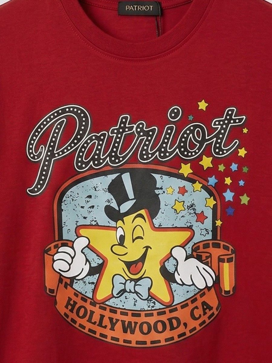 T-shirt Patriot Bambini e ragazzi Rosso - Primavera/Estate