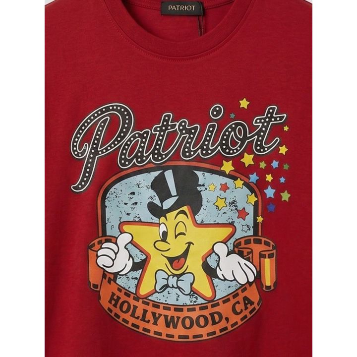 T-shirt Patriot Bambini e ragazzi Rosso - Primavera/Estate