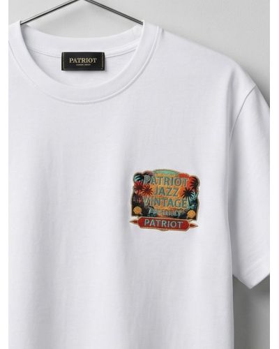 T-shirt Patriot Bambini e ragazzi Bianco - Primavera/Estate