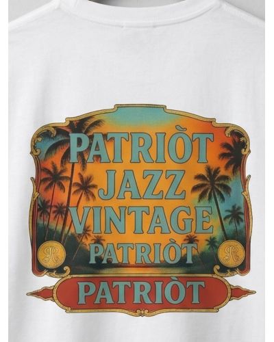 T-shirt Patriot Bambini e ragazzi Bianco - Primavera/Estate