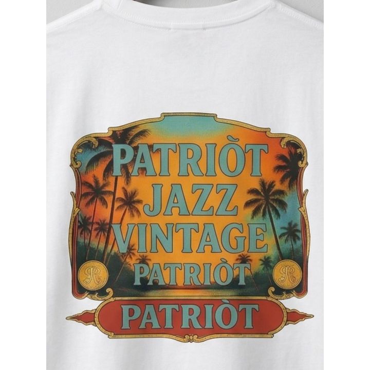T-shirt Patriot Bianco Bambini E Ragazzi | Tamaiti