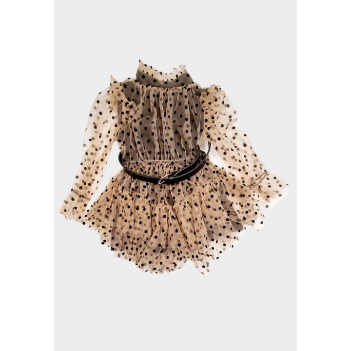 Abito Manila Grace Bambine e ragazze Nero - Autunno/Inverno