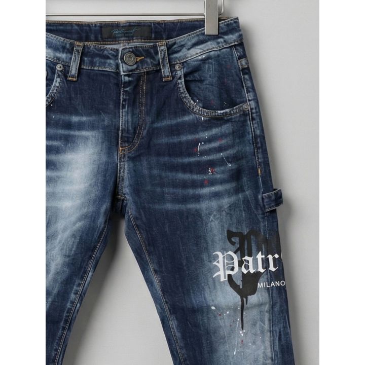 Jeans Patriot Blu Bambini E Ragazzi | Tamaiti