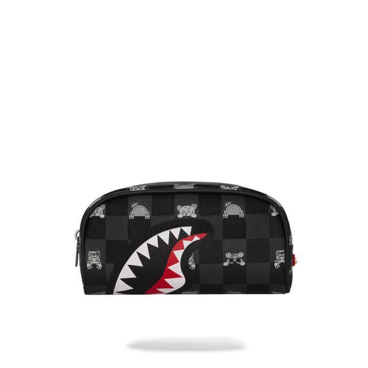 Astuccio Sprayground Grigio Unisex | Tamaiti
