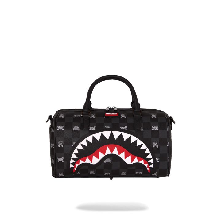 Borsone Sprayground Grigio Unisex | Tamaiti