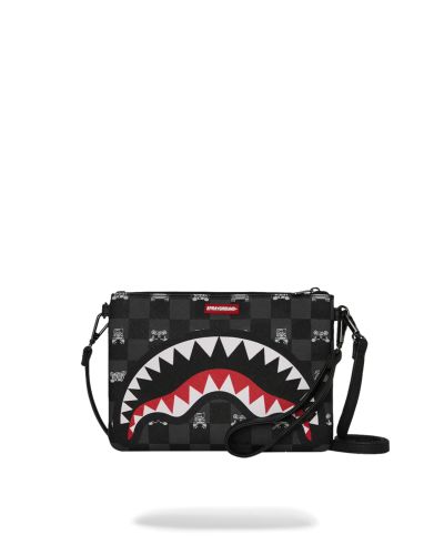 Pochette Sprayground Unisex Grigio - Continuativa