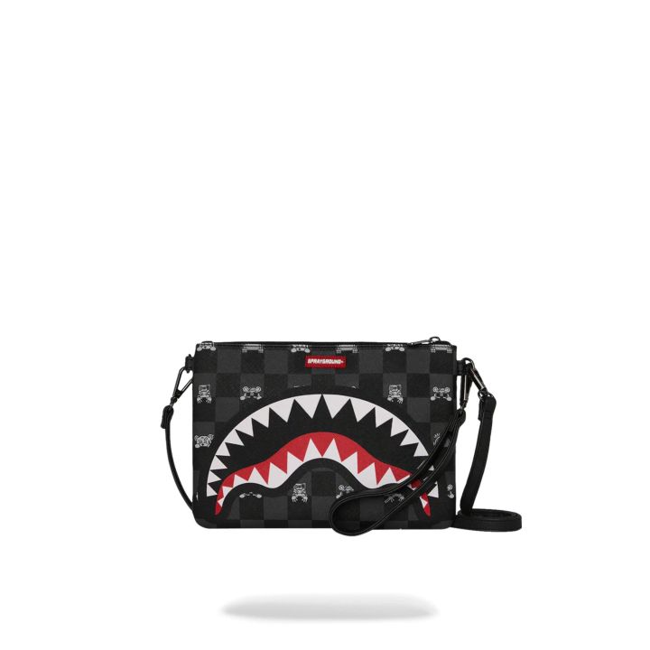 Pochette Sprayground Unisex Grigio - Continuativa