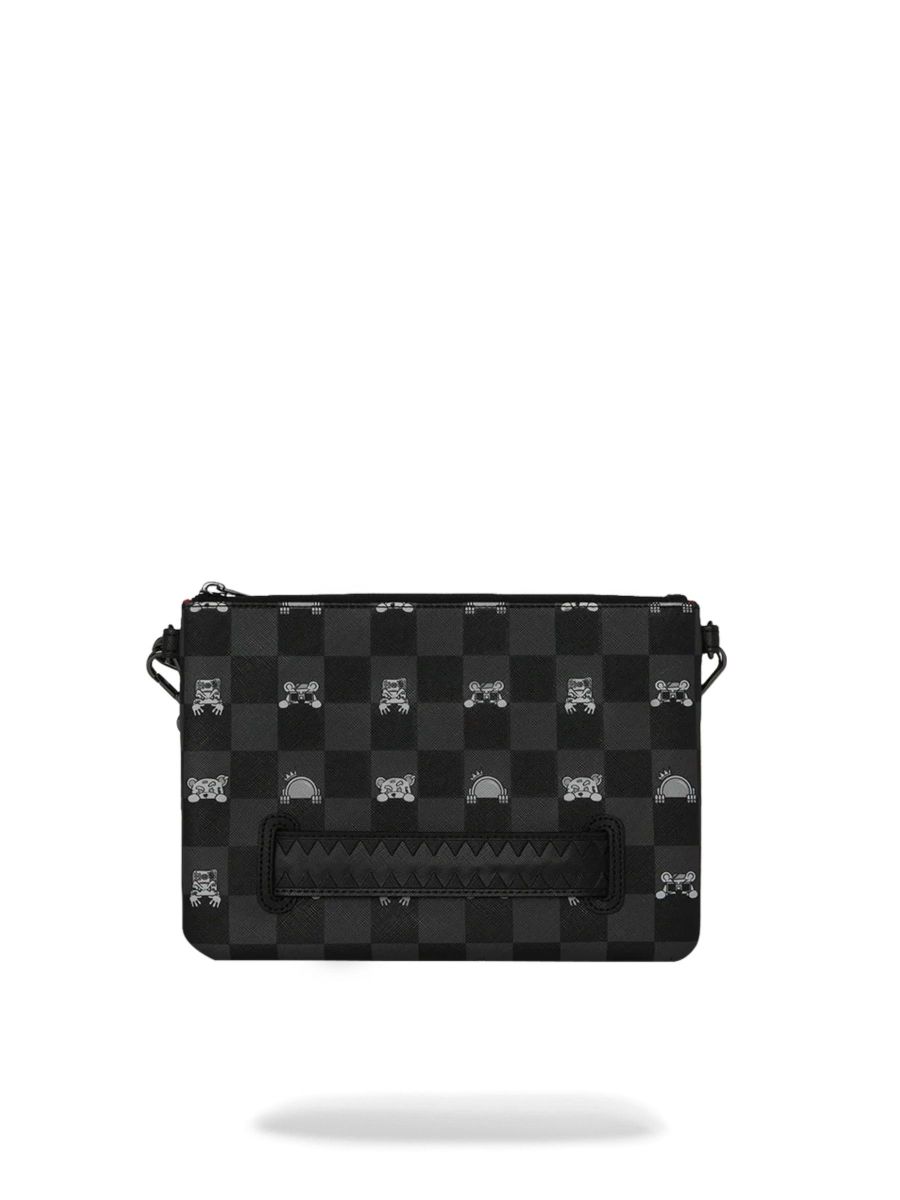 Pochette Sprayground Unisex Grigio - Continuativa